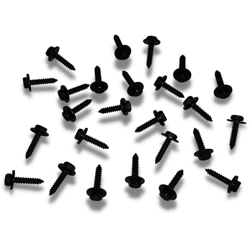 7 mm #8 M4.2-1.41 Black Trim Screws | Interior | Exterior | Splash Shield | Engine Bay FITS: GM Chevrolet, Buick, Oldsmobile, Pontiac, Cadillac GMC Truck A | B | C | D | E | F | G | H | J | X | Y Body