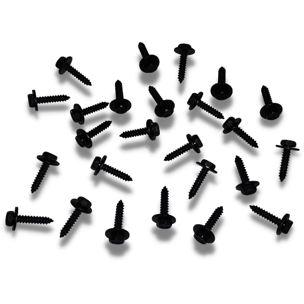 7 mm #8 M4.2-1.41 Black Trim Screws | Interior | Exterior | Splash Shield | Engine Bay FITS: GM Chevrolet, Buick, Oldsmobile, Pontiac, Cadillac GMC Truck A | B | C | D | E | F | G | H | J | X | Y Body